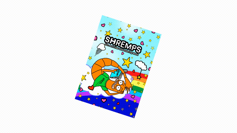 Shremps: Fun Activities and Coloring Book